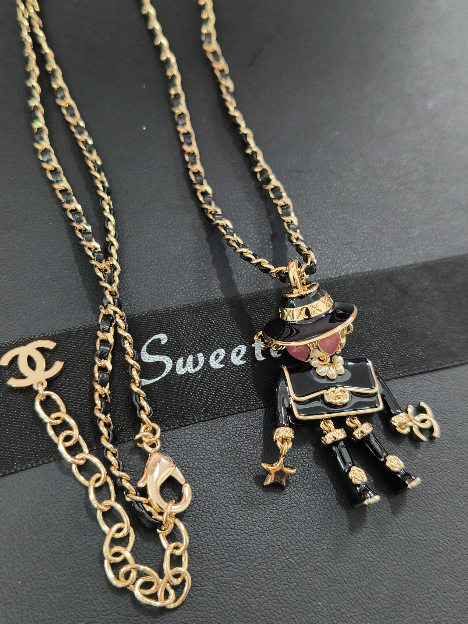 Gold Bead Necklace